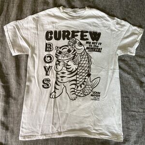 Limited Edition John Mayer x Online Ceramics Curfew Boys 2019 Tour t-shirt